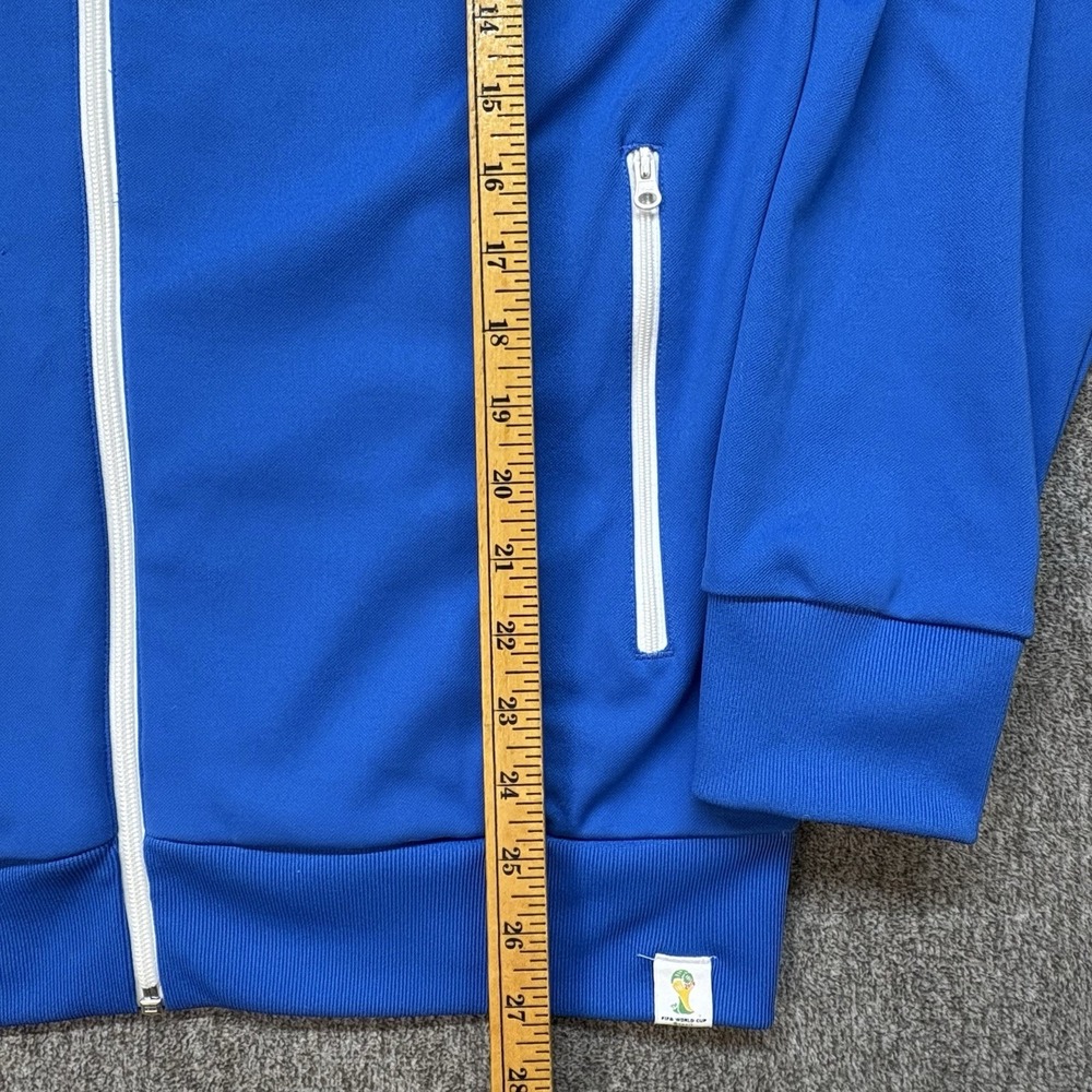 Adidas 2014 FIFA World Cup Italy Track Jacket Mens Medium Soccer Football Italia - Picture 7 of 16
